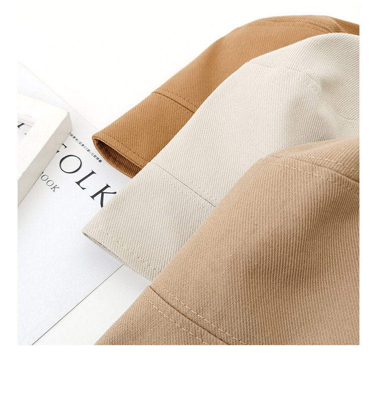 Copricapo nudo da donna del pescatore coreano che mostra il volto Piccola ciotola Cappello sottile primavera/estate Moda versatile e occidentale_voghion.com