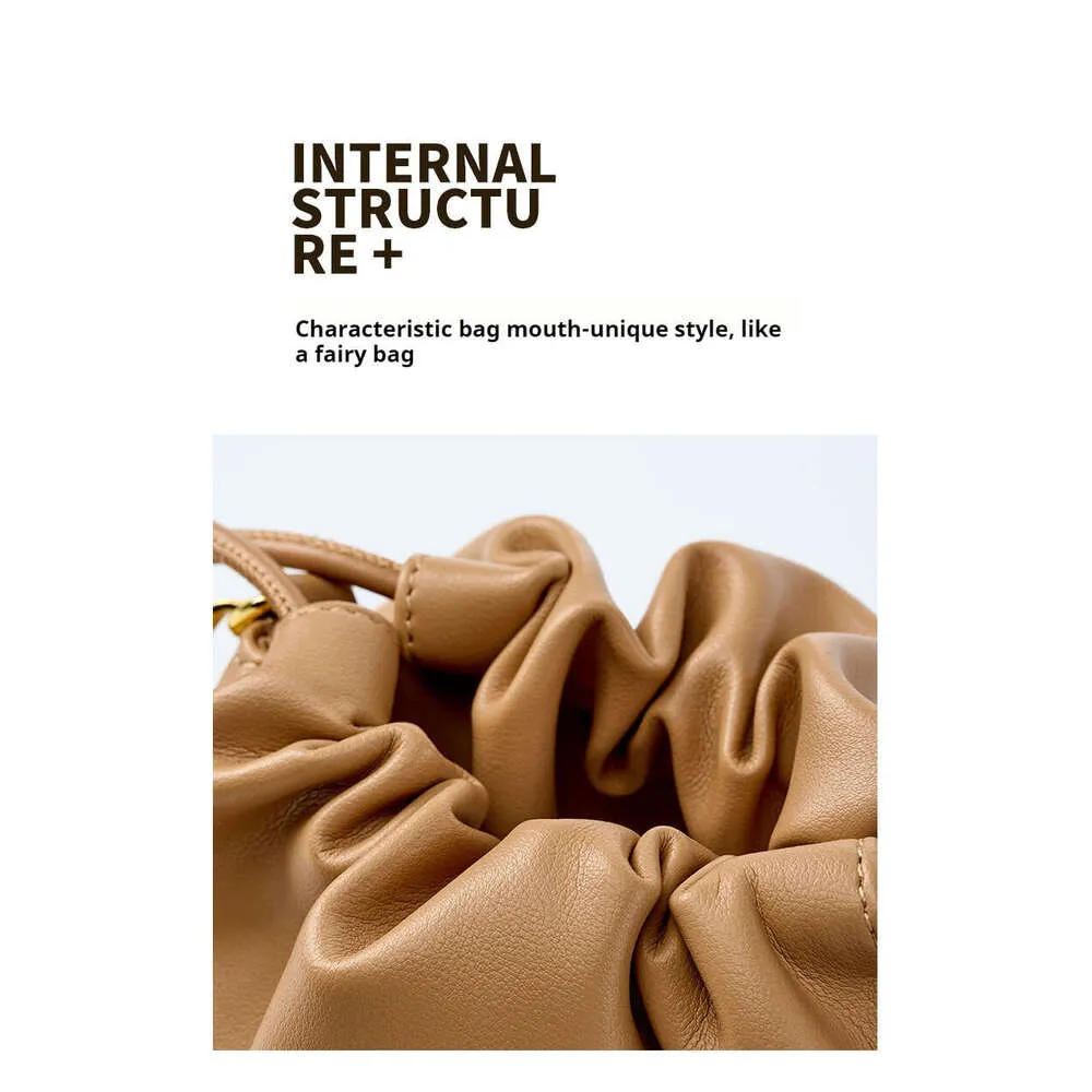 Sac à main tendance en cuir véritable souple pour femme, grande capacité, design pliable en nuage_voghion.com