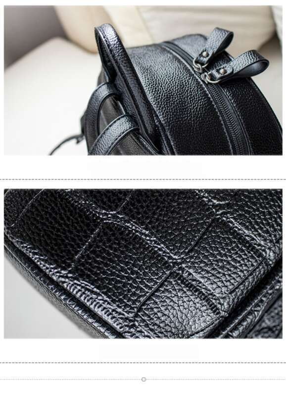 Women's Backpack With Crocodile Pattern Fashion Leisure Style_voghion.com