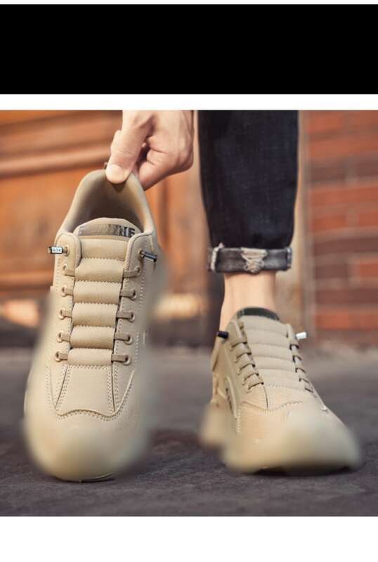 Labor New Spring Casual Work Plate Thick Bottom Non-slip Driving Men's Sports Shoes_voghion.com