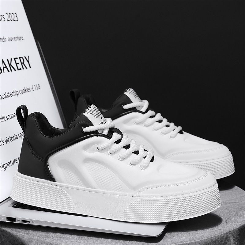 Low-top Casual Sneakers Fashion Men's Breathable Non-slip Wear-resistant Shoes_voghion.com