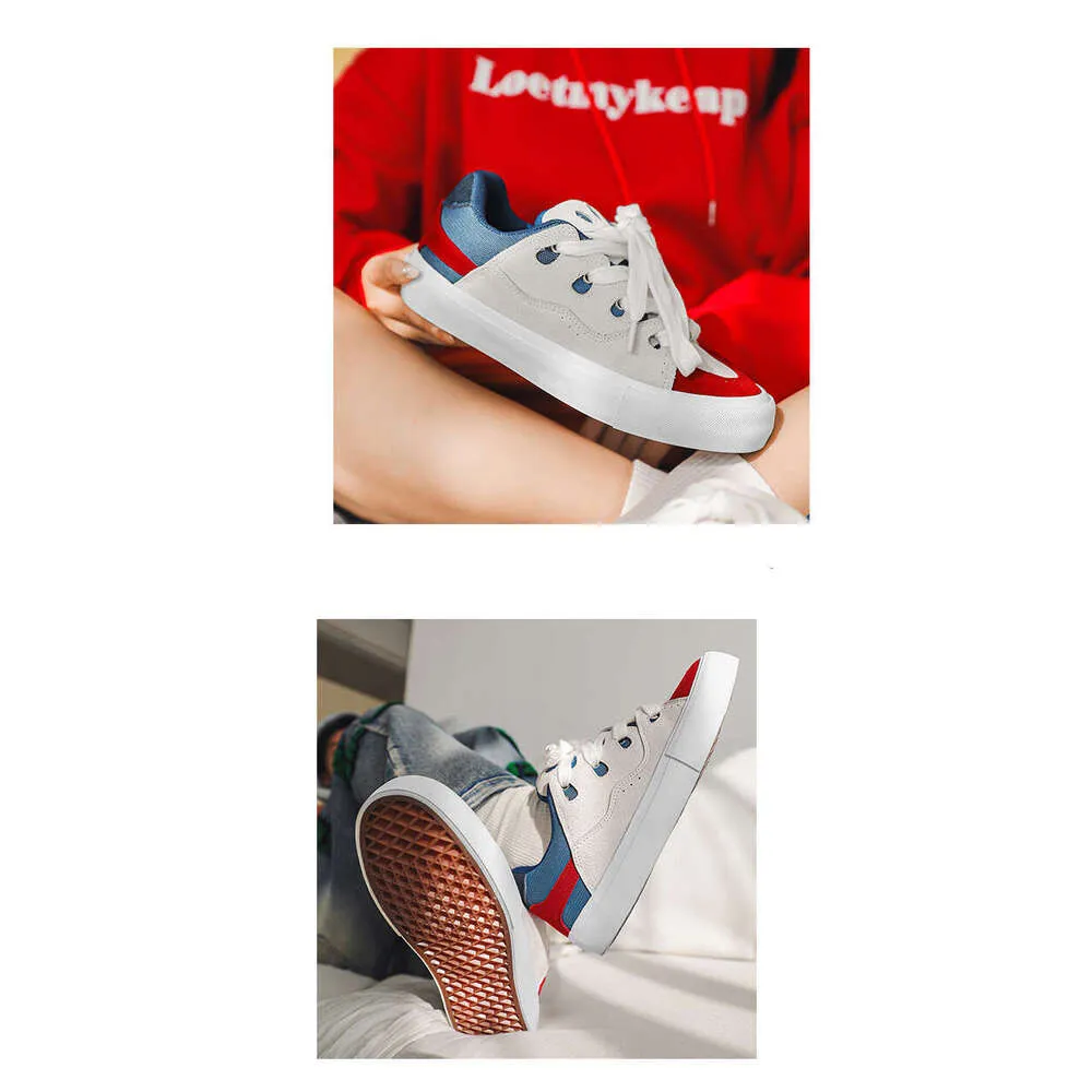2025 Spring New Bread for Men, Versatile, Niche, Couple Canvas Skateboarding Shoes X100-1_voghion.com