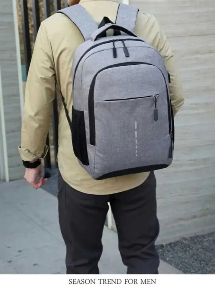 Sac à dos pour homme grande capacité simple mode voyage femme étudiant ordinateurBa241011C241011_voghion.com