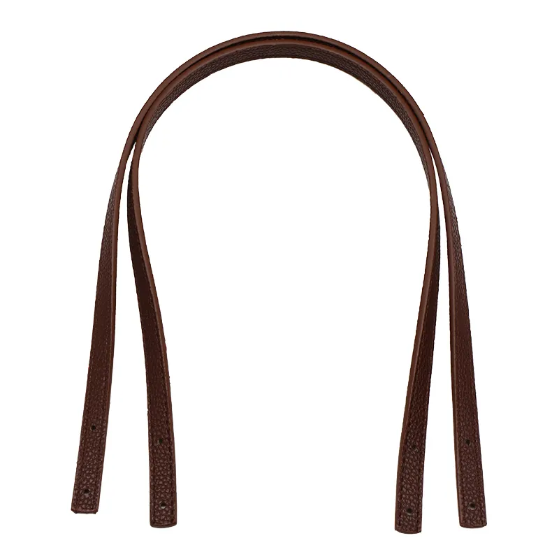 2 stücke Abnehmbare PU Leder Gürtel Litschi Muster Handtasche Band Schulter Gurt Geschenk Box Griff DIY Tasche Zubehör_voghion.com