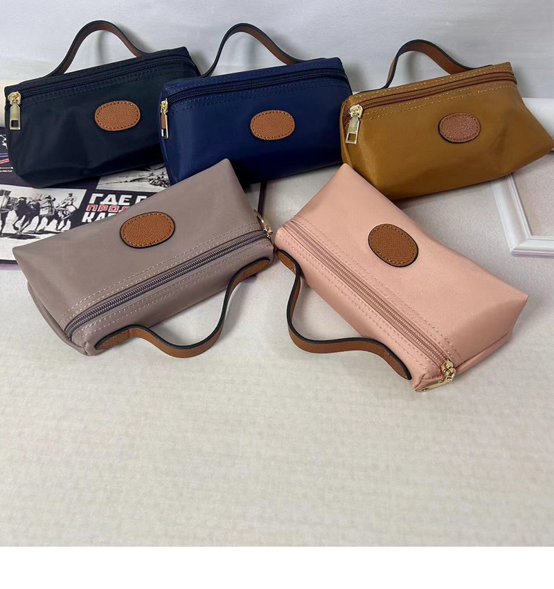 2024 nuova mini borsa per cosmetici portatile alla moda, portamonete per gnocchi alla moda, in nylon femminile, impermeabile e leggero_voghion.com