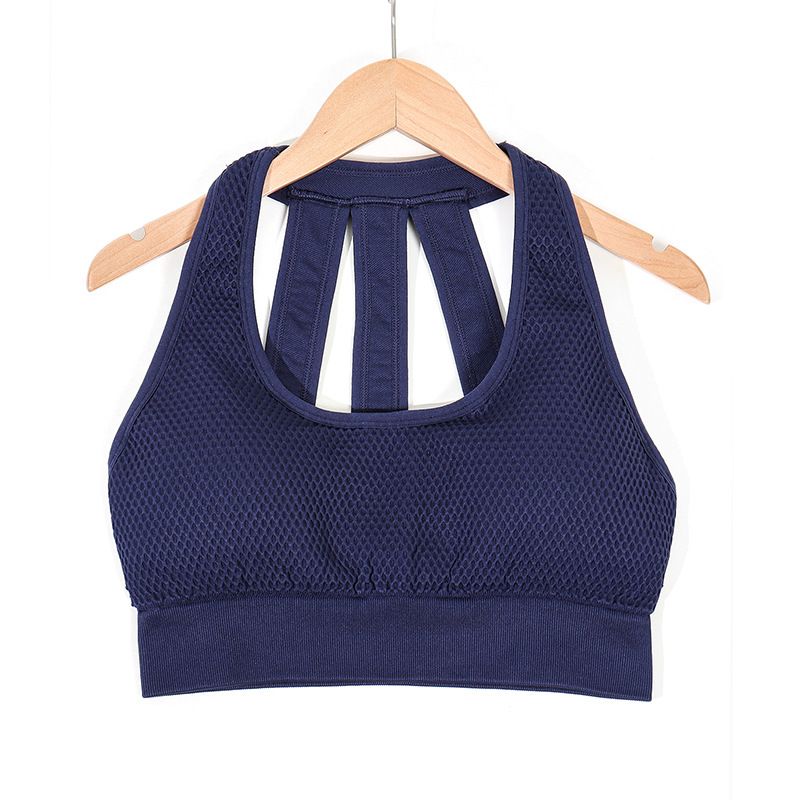 Kadınlar İçin Yeni Petek Izgara Yoga Spor Sütyeni Fiess, Koşu, Güzel Sırt, Delikli Nefes Alabilir Ve_voghion.com