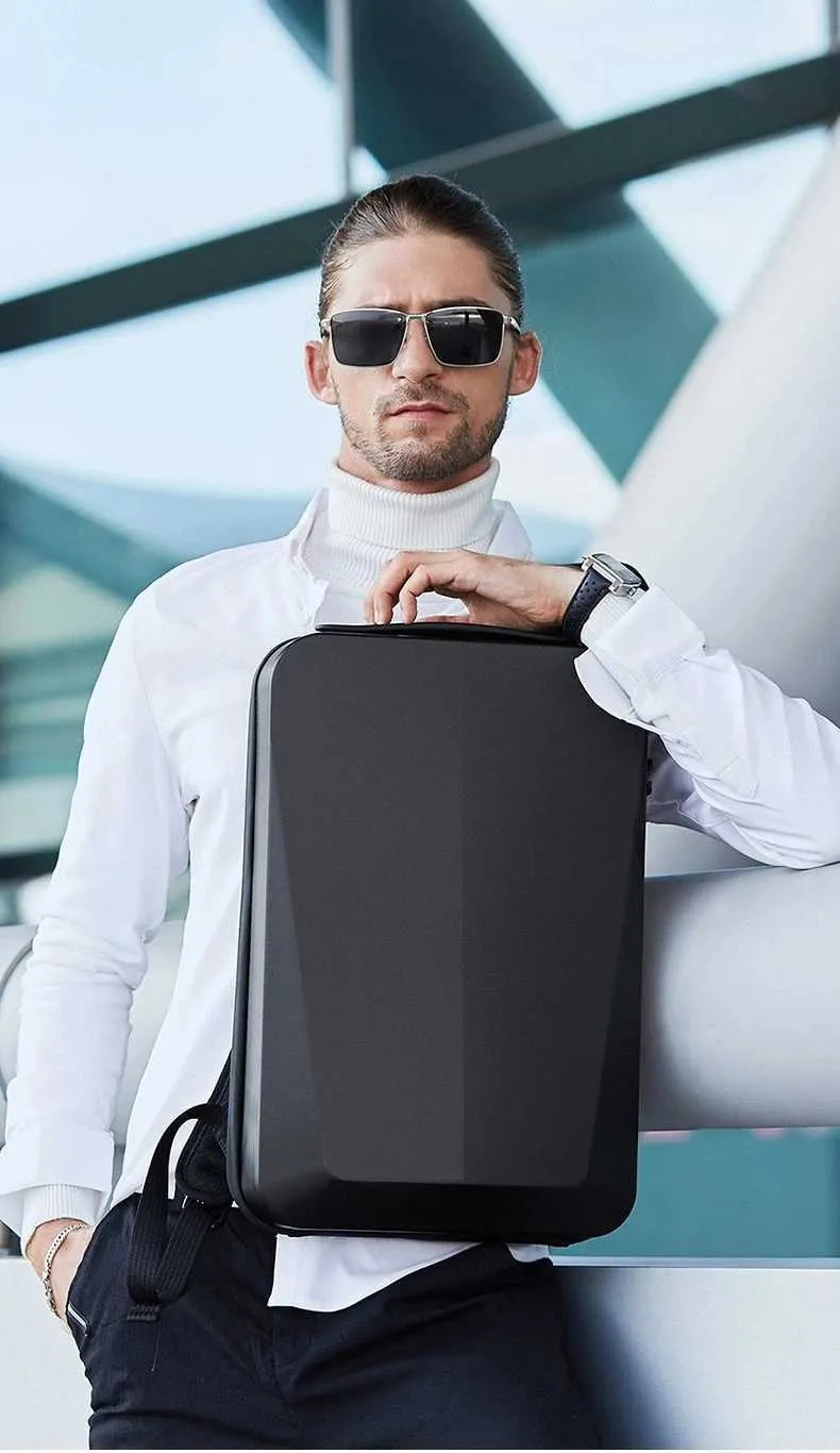 15.6 inch Laptop Expandable Travel Backpack Anti Theft TSA Lock Waterproof With USB Charing Port Schoolba241107_voghion.com