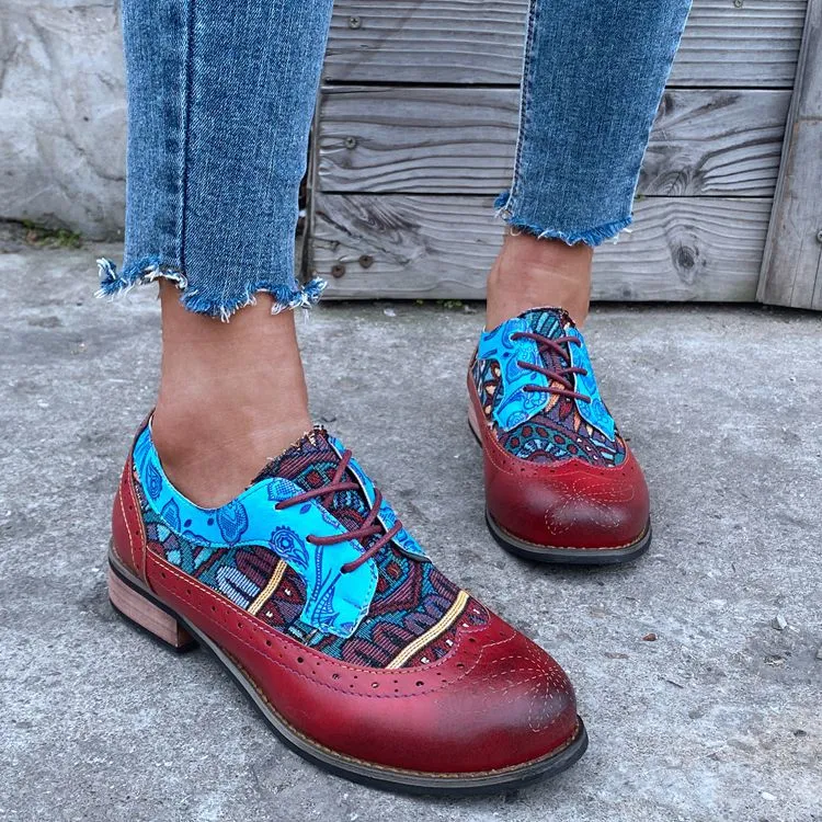 Scarpe brogue casual comode per uomo e donna running sneakers_voghion.com
