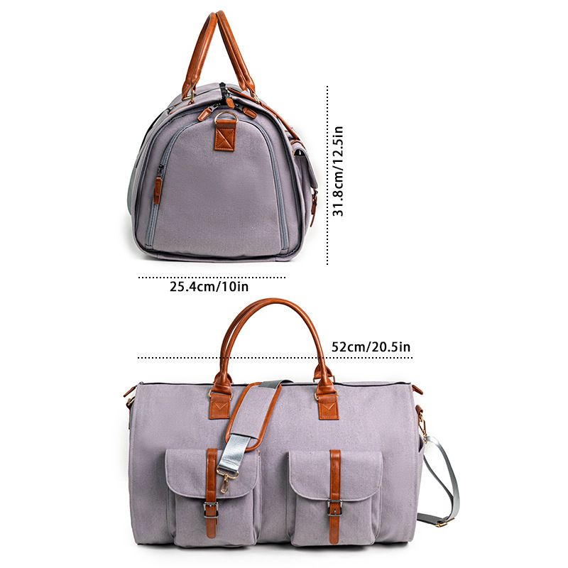 Spot neue wandelbare Reisetasche Kleidertasche Seesack 2 in 1 Hängende Handtasche Anzug Business-Reisetasche_voghion.com