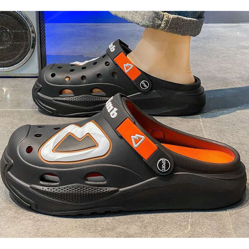 Scarpe sportive da uomo, tendenza estiva, versatili, alte, resistenti all'usura, casual, antiscivolo, da spiaggia_voghion.com