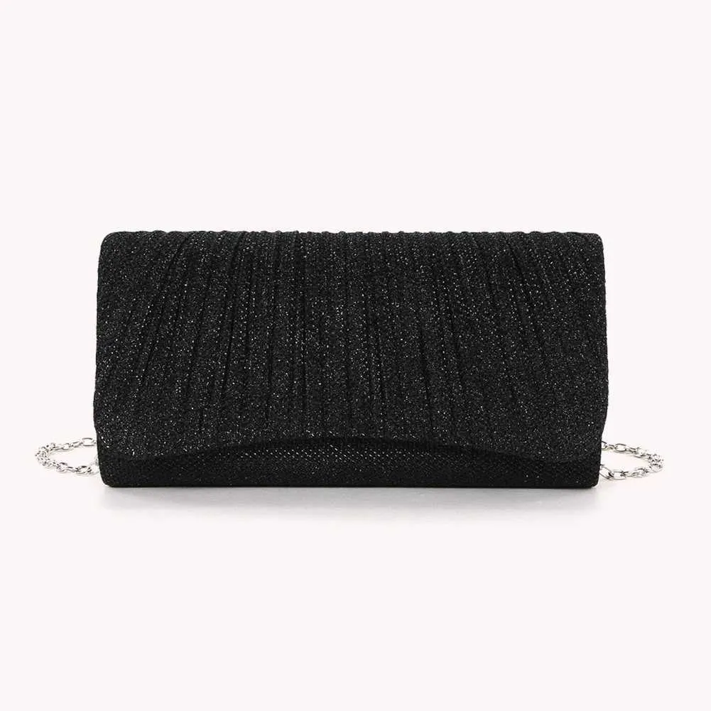 Sac à main Sparkg Clutch Sparkg épaule pendentif de mariage date sac de nuit entièrement assorti pour femmes Y241019_voghion.com