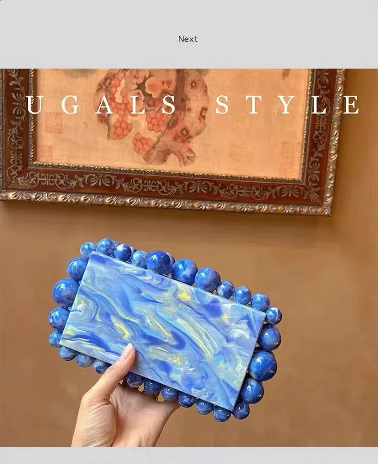 Borsa da sera in acrilico pochette donna borsa a tracolla_voghion.com