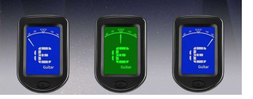 【 2595 Bewertungen 】 Gitarrenclip, Folk-Ukulelen-Tuner, Multifunktionales Zubehör, Gitarrensaiten-Stimmclip_voghion.com