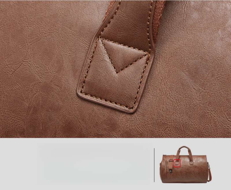 Wasserdicht, geeignet für den Reiseanzug-Organizer für Herren, formelle Umhängetasche zum Mitnehmen, Gepäcktasche mit großem Fassungsvermögen_voghion.com