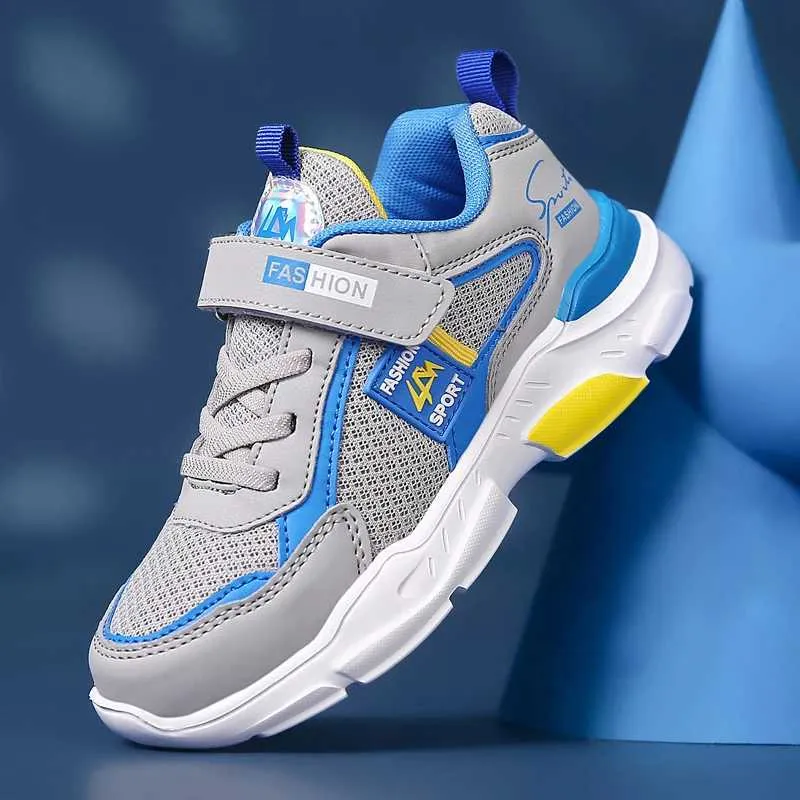 Atlético Ao Ar Livre Esportes Infantis Respirável Ao Ar Livre Casual Superfície Antiderrapante Pupil Cuhk Meninos Moda Sapatos H241019_voghion.com