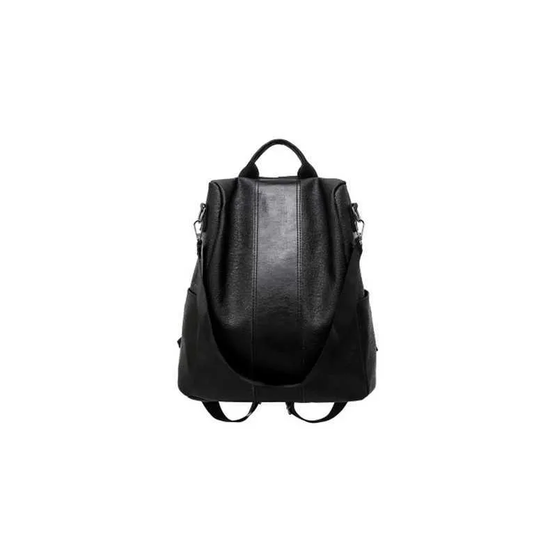 Women's Waterproof Anti-theft Nylon Backpack And Shoulder Bag_voghion.com