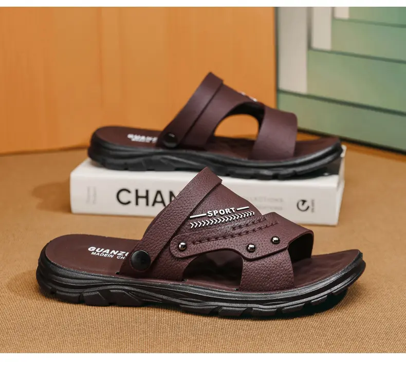 Sandali da spiaggia traspiranti e ciabatte da uomo alla moda_voghion.com