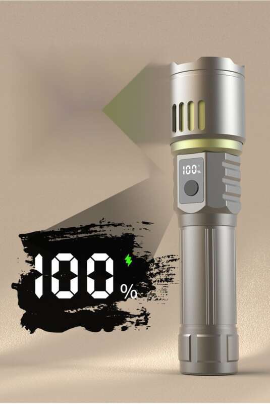 Special Forces Outdoor P900 Strong Flashli Portable Charging Ultra Bri Hernia Lamp Zoom Far Range Spotli LED_voghion.com