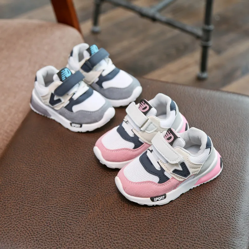 Kids Fashion Trainers for Boys Girls Mesh Tennis Sports Running Shoes Cutefeet Light Weight Toddler sneakers Sizes 21 -_voghion.com