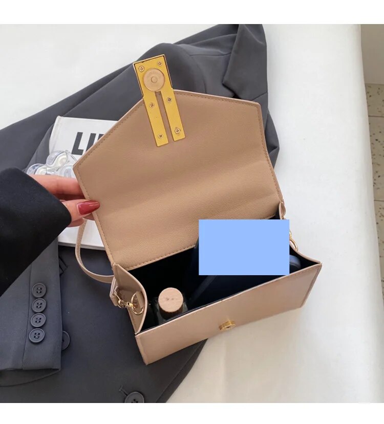 Demellier Diseño de nicho de moda, pequeño cuadrado portátil para mujeres en 2024, bolso de hombro único de nueva textura, moderno y_voghion.com