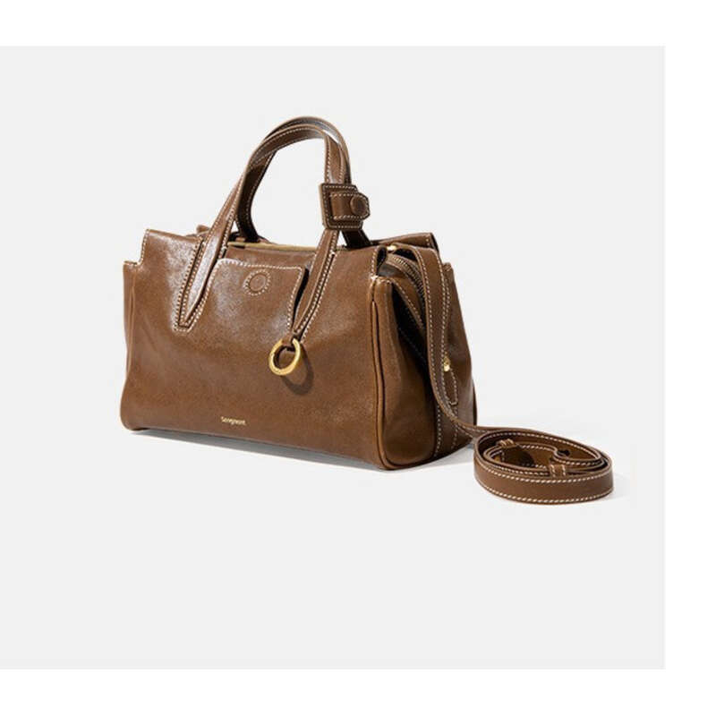 Mini Vision Bag Genderless Pflanzlich gegerbtes Leder Handtasche Crossbody Modisch Hundert_voghion.com