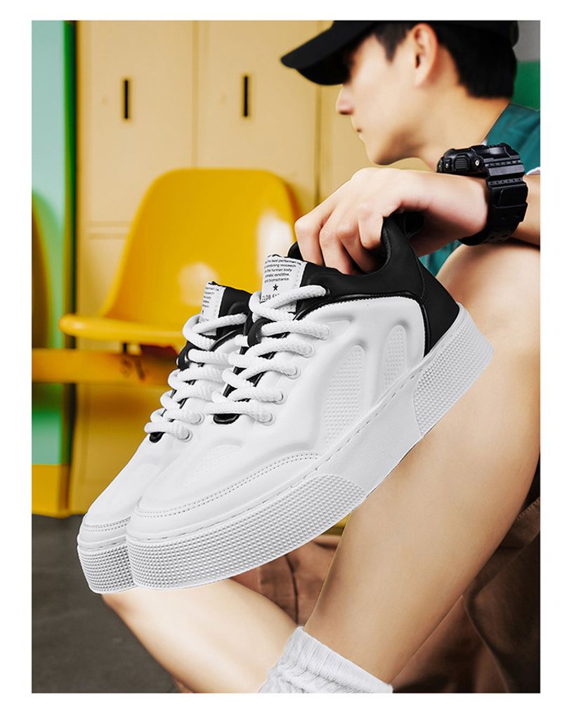 Low-top Casual Sneakers Fashion Men's Breathable Non-slip Wear-resistant Shoes_voghion.com